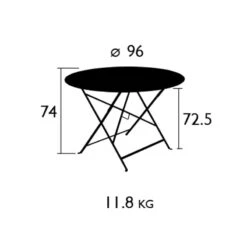 Floréal Table Ø96 Cm, Cedar Green -Hay || Brafab || Fatboy Verkäufe 84e96264 d61c 4edb 967d 1101840256f8