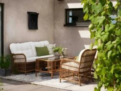 Brafab Anemon Lounge-Set 5 Sitzplätze, Natur/Weiß -Hay || Brafab || Fatboy Verkäufe brafab anemon sofa group nature white 3