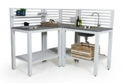 Brafab Bellac Outdoor-Küchenecke, Weiß -Hay || Brafab || Fatboy Verkäufe brafab bellac outdoor kuchenecke 8