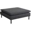 Brafab Callisto Modulsofa Sitzteil 1-Sitzer, Schwarz/Onyx