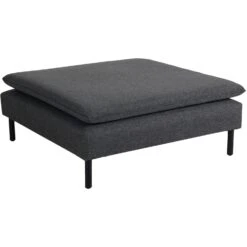 Brafab Callisto Modulsofa Sitzteil 1-Sitzer, Schwarz/Onyx