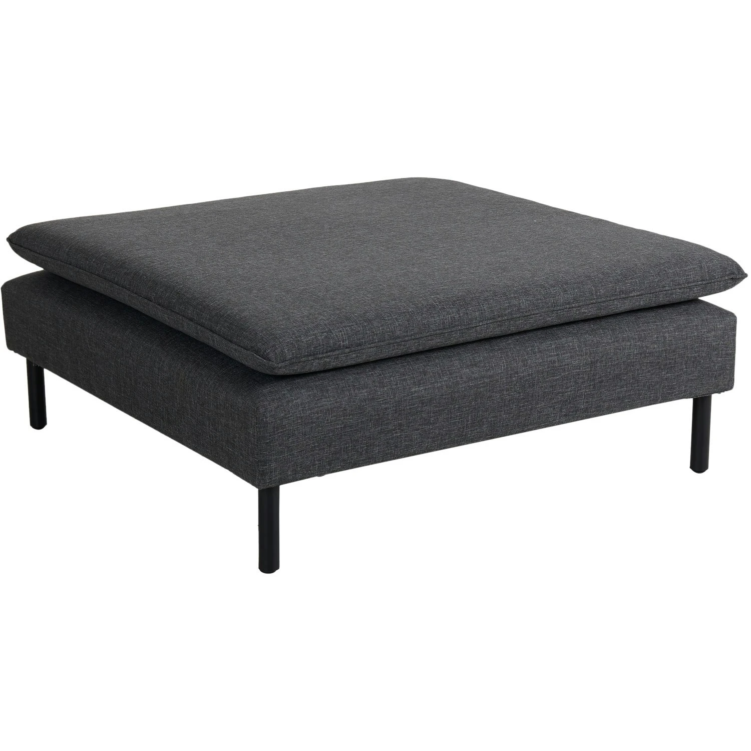 Brafab Callisto Modulsofa Sitzteil 1-Sitzer, Schwarz/Onyx 1 Brafab Callisto Modulsofa Sitzteil 1-Sitzer, Schwarz/Onyx