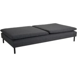 Brafab Callisto Modulsofa Sitzteil 2-Sitzer, Schwarz/Onyx