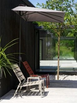 Brafab Cambre-Sonnenschirm 250x130 Cm, Anthrazit -Hay || Brafab || Fatboy Verkäufe brafab cambre sonnenschirm 250x130 cm anthrazit 2