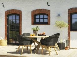 Brafab Eios Tisch Ø150, Teak -Hay || Brafab || Fatboy Verkäufe brafab eios tisch 150 teak 3