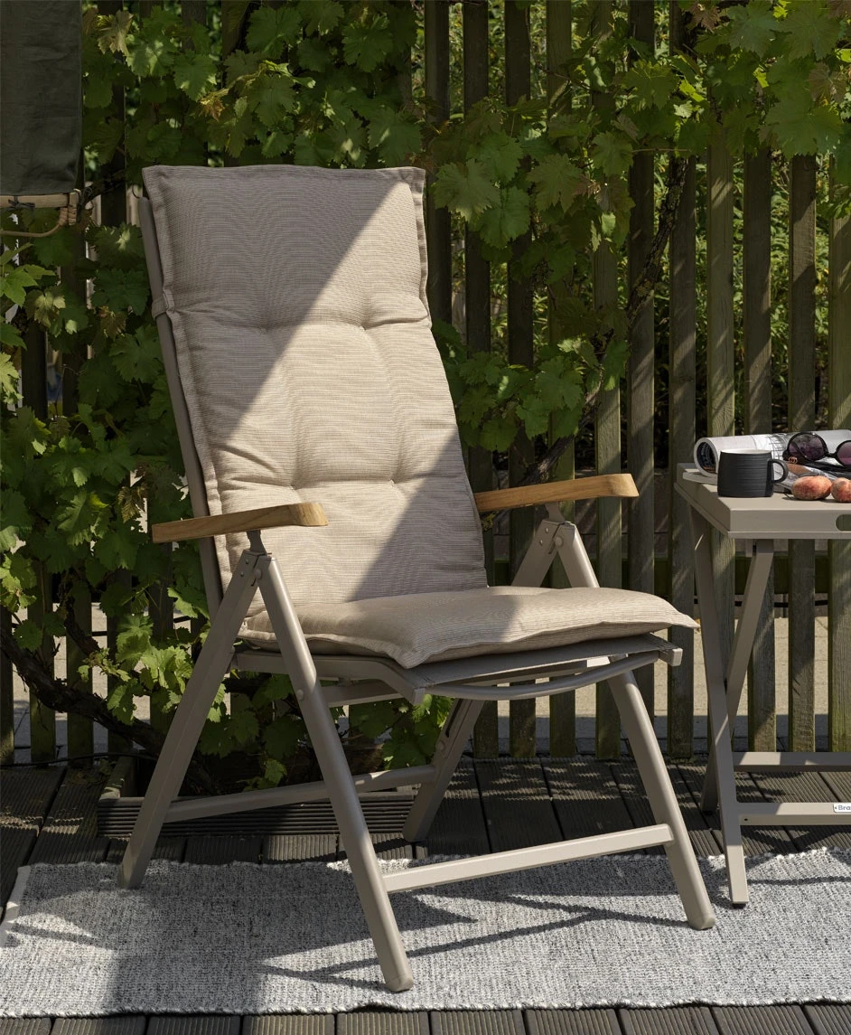 Brafab Andy Stuhl, Teak / Khaki 4 Brafab Andy Stuhl, Teak / Khaki – Bild 4