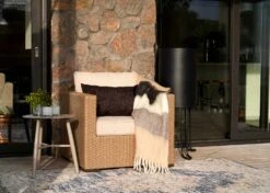Brafab Funkia Sessel, Beige/Sand -Hay || Brafab || Fatboy Verkäufe brafab funkia armchair beige with cushion 3