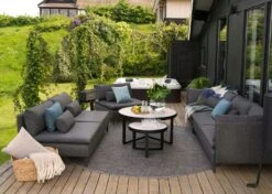 Brafab Itonda Kaffeetisch Schwarz/Sand, Ø60x40 Cm -Hay || Brafab || Fatboy Verkäufe brafab itonda 60 h40 black grey 2