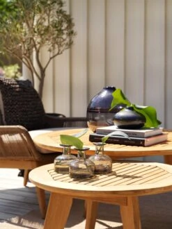 Brafab Kastos Kaffeetisch Teakholz, D90 H50 Cm -Hay || Brafab || Fatboy Verkäufe brafab kastos kaffeetisch teakholz 7