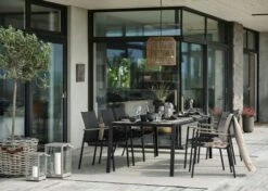 Brafab Lyra Esszimmerstuhl, Schwarz/Grau -Hay || Brafab || Fatboy Verkäufe brafab lyra armchair black grey 9