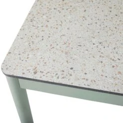 Brafab Nox Tischplatte Laminat 90x158 Cm, Terrazzo