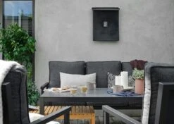 Brafab Rana Lounge-Set Niedrig 5 Sitzplätze, Schwarz/Anthrazit -Hay || Brafab || Fatboy Verkäufe brafab rana corner group low black 3