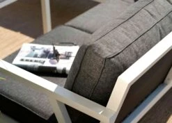 Brafab Rana Lounge-Set Niedrig 5 Sitzplätze, Weiß/Anthrazit -Hay || Brafab || Fatboy Verkäufe brafab rana corner group low black 6