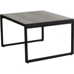 Brafab Talance Coffee Table 74x60cm H40, Black / Dark Grey