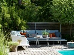 Brafab Taverny Coffee Table Ø85, White / Dark Grey -Hay || Brafab || Fatboy Verkäufe brafab taverny coffee table 85 white dark grey 4