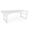 Brafab Vevi Esstisch, 230x95/ Weißes Aluminium