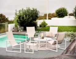 Brafab Vevi Sessel Aluminium , Weiß -Hay || Brafab || Fatboy Verkäufe brafab vevi sessel aluminium 5