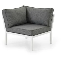 Brafab Weldon Ecksofa 5-Sitzer, Weiß/Grau -Hay || Brafab || Fatboy Verkäufe brafab weldon ecksofa m polsterung 8
