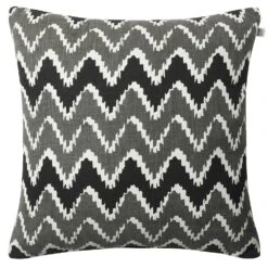 Ikat Bangalore Outdoor-Kissen 50x50 Cm, Grey/Black