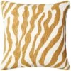 Zebra Kissen 50x50 Cm Im Freien Nutzbar, Beige / Off-white