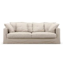 Hay || Brafab || Fatboy Verkäufe 19 Le Grand Air 3-Sitzer-Sofa Im Freien Nutzbar Sunbrella, Canvas Beige