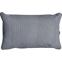 Narrow Stripe Kissen 40x65 Cm, Marineblau