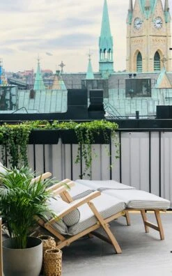 Narrow Stripe Sonnenbankkissen 60x186 Cm, Grau -Hay || Brafab || Fatboy Verkäufe diyti narrow stripe sunbed cushion 60x186 cm 2