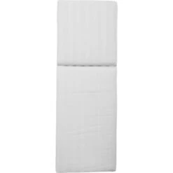 Wide Stripe Sonnenbankkissen 60x186 Cm, Weiß