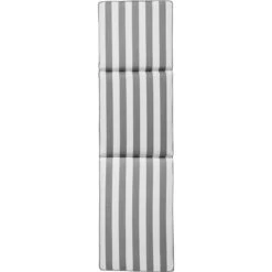 Wide Stripe Liegestuhlkissen 50x186 Cm, Grau