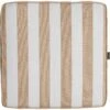 Wide Stripe Kissen 45x45 Cm, Beige