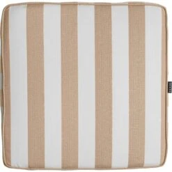 Wide Stripe Kissen 45x45 Cm, Beige