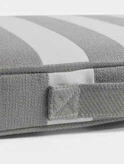 Wide Stripe Bootskissen 40x45 Cm, Grau -Hay || Brafab || Fatboy Verkäufe diyti wide stripe boat cushion 40x45 cm 1