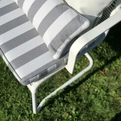 Wide Stripe Kissen 45x45 Cm, Grau -Hay || Brafab || Fatboy Verkäufe diyti wide stripe cushion 45x45 cm 13