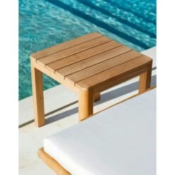 Clay Beistelltisch Quadratisch 45x45 Cm, Teakholz -Hay || Brafab || Fatboy Verkäufe ethimo clay beistelltisch quadratisch 45x45 cm teakholz 2