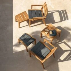 Ribot Liegestuhl Teakholz -Hay || Brafab || Fatboy Verkäufe ethimo ribot liegestuhl teakholz 4