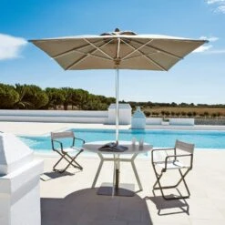 Studio Director's Chair Klappsitz, Warm Grey / Nature White -Hay || Brafab || Fatboy Verkäufe ethimo studio directors chair klappsitz 3