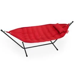 Fatboy Headdemock Superb Hängematte + Kissen, Rot/Schwarz -Hay || Brafab || Fatboy Verkäufe fatboy fatboy headdemock superb red pillow rack black 2