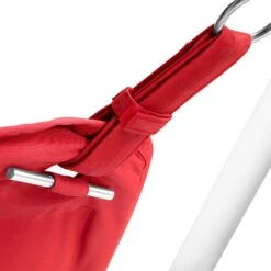 Fatboy Headdemock Superb Hängematte + Kissen, Rot/Hellgrau 7 Fatboy Headdemock Superb Hängematte + Kissen, Rot/Hellgrau -Hay || Brafab || Fatboy Verkäufe fatboy fatboy headdemock superb red pillow rack grey 3