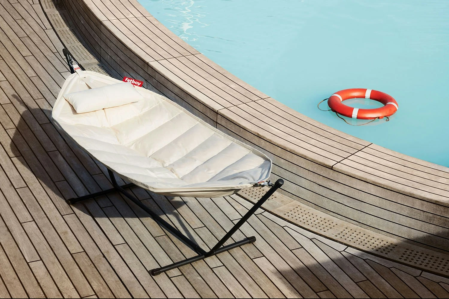 Fatboy Headdemock Superb Hammock + Pillow, Sahara/Light Grey 3 Fatboy Headdemock Superb Hammock + Pillow, Sahara/Light Grey – Bild 3