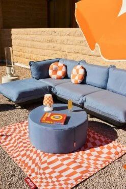 Fatboy Paletti Modulsofa 3-Sitzer Mit Sonnenliege, Storm Blue -Hay || Brafab || Fatboy Verkäufe fatboy paletti loungeset 13