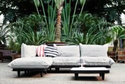 Fatboy Paletti Modulsofa 3-Sitzer Mit Sonnenliege, Mist -Hay || Brafab || Fatboy Verkäufe fatboy paletti loungeset 4