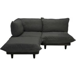 Fatboy Paletti Modulsofa 2-Sitzer Mit Sonnenliege, Thunder Grey