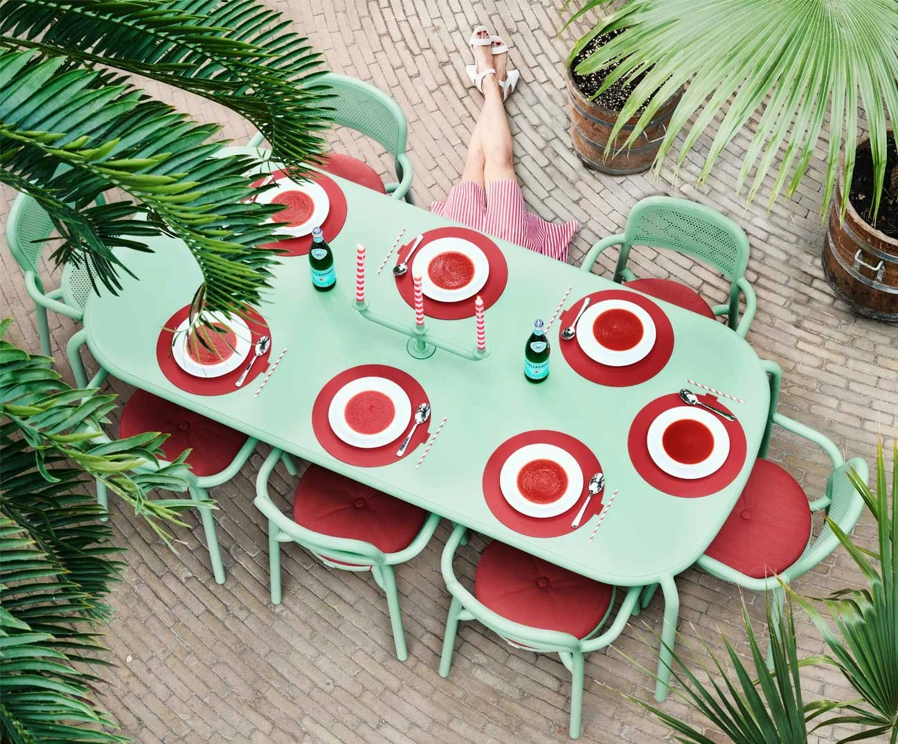 Fatboy Toní Chair Seat Pad, Industrial Red 2 Fatboy Toní Chair Seat Pad, Industrial Red – Bild 2