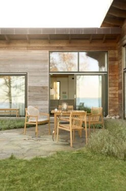 M3 Sammen Esstisch Im Freien Nutzbar Teakholz, 104.5 Cm -Hay || Brafab || Fatboy Verkäufe fdb mbler esstisch im freien nutzbar teakholz 3