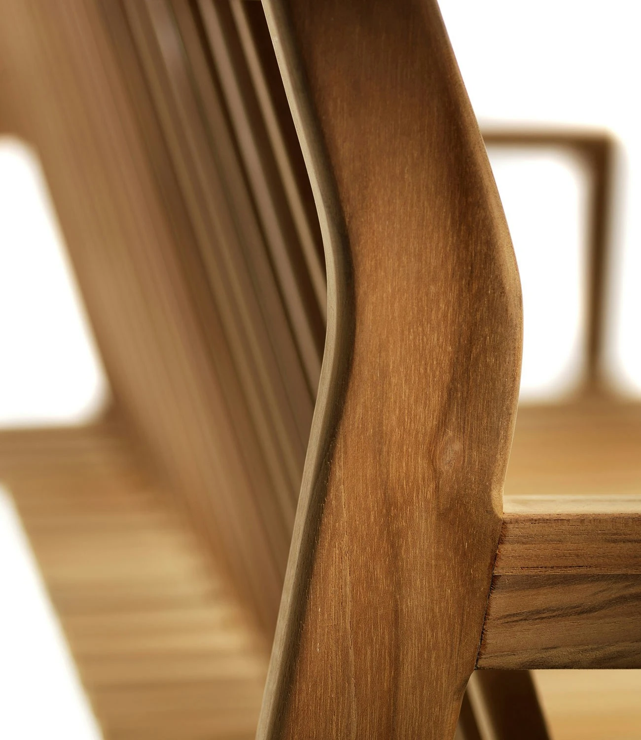 M12 Bank Mit Rückenlehne Im Freien Nutzbar 2-Sitzer, Teakholz 5 M12 Bank Mit Rückenlehne Im Freien Nutzbar 2-Sitzer, Teakholz – Bild 5