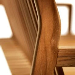 M12 Sammen Bank Mit Rückenlehne Im Freien Nutzbar 2-Sitzer, Teakholz -Hay || Brafab || Fatboy Verkäufe fdb mbler m12 together garden bench with backrest 4