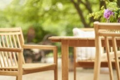 M2 Esstisch Im Freien Nutzbar Teakholz, 220 Cm -Hay || Brafab || Fatboy Verkäufe fdb mbler m2 sammen dining table outdoor teak 220 cm 3