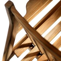 M6 Sammen Lounge Stuhl Im Freien Nutzbar, Teakholz -Hay || Brafab || Fatboy Verkäufe fdb mbler m6 sammen lounger outdoor teak 10