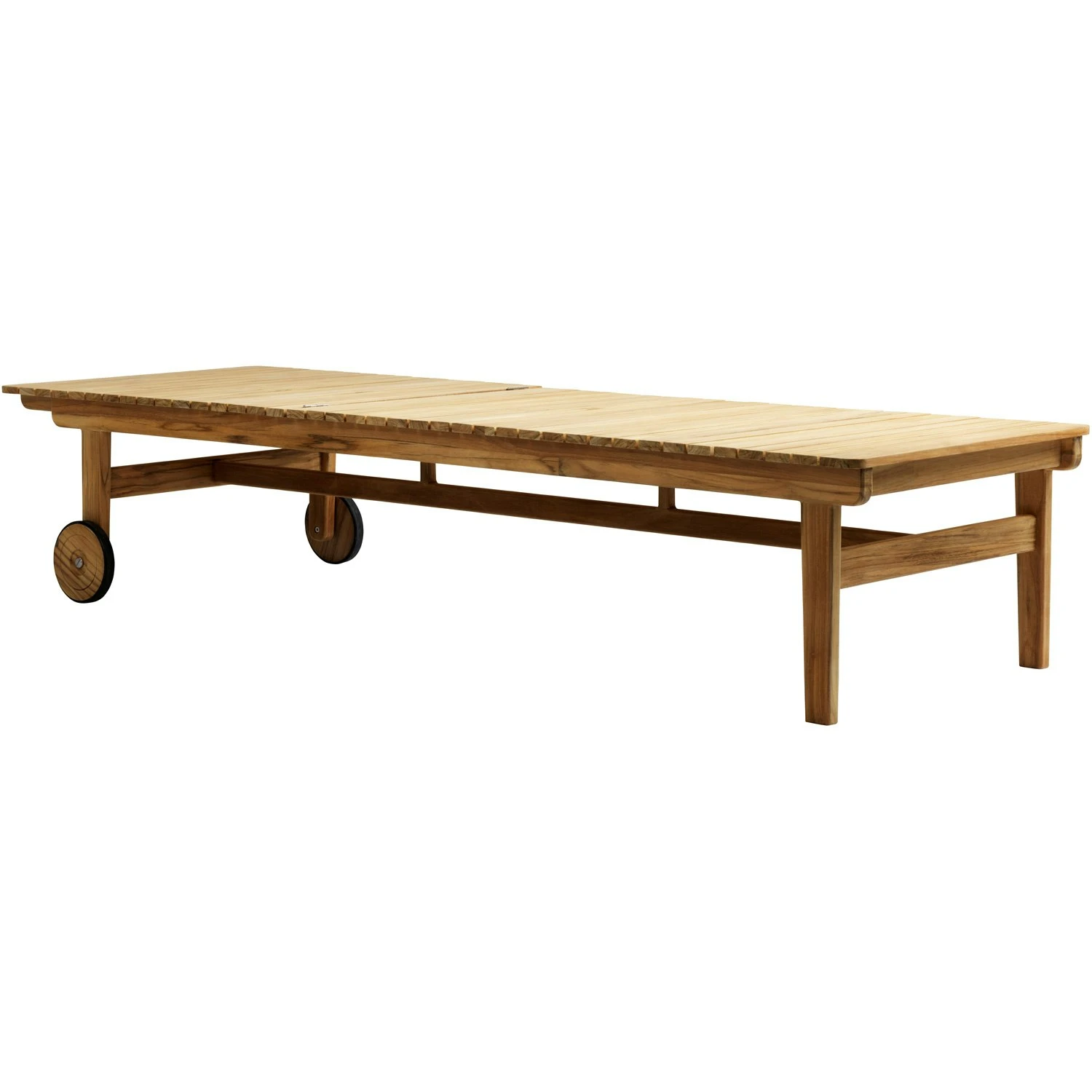 M8 Sonnenliege Im Freien Nutzbar, Teakholz 3 M8 Sonnenliege Im Freien Nutzbar, Teakholz – Bild 3