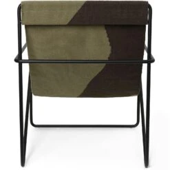 Ferm LIVING Desert Loungesessel, Dune / Schwarz 9 Ferm LIVING Desert Loungesessel, Dune / Schwarz -Hay || Brafab || Fatboy Verkäufe ferm living desert lounge chair black dune 3